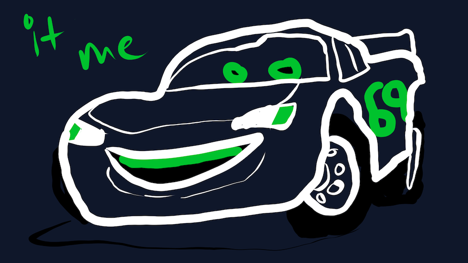 mah boy, Lightning McQueen