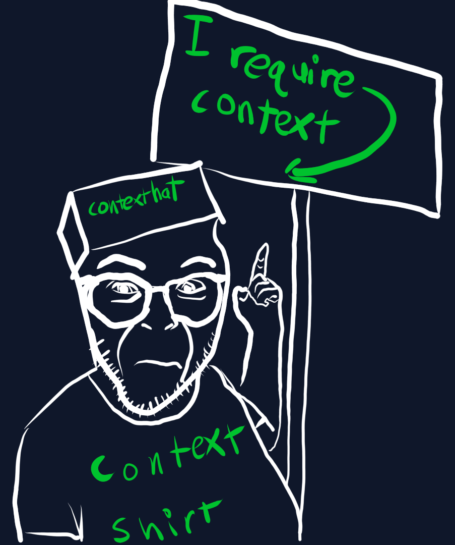 I require context